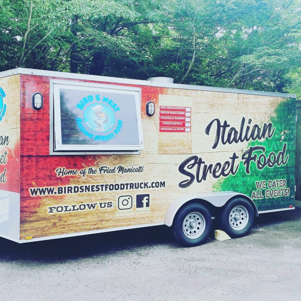 Birds Nest Italian Street Food truck Massachusetts